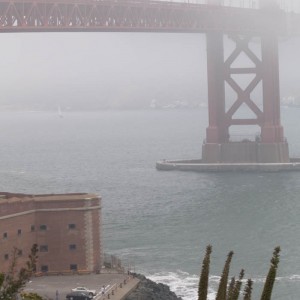 Golden Gate Bridge in the fog, San Francisco | Photo: Marsha J Black
