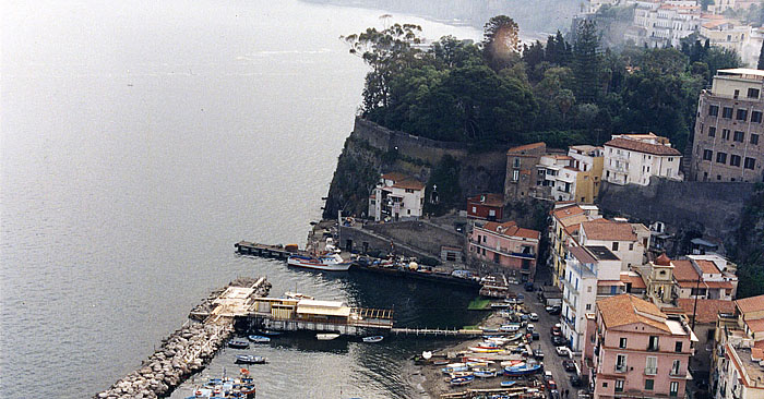 Photo: Sorrento, Italy and harbor | Marsha J Black