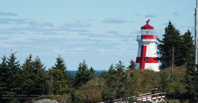 Image of Lighthouse at Campobello Island, New Brunswick, Canada by photographer Marsha Black March Featured Artist at the Bakersfield Art Association